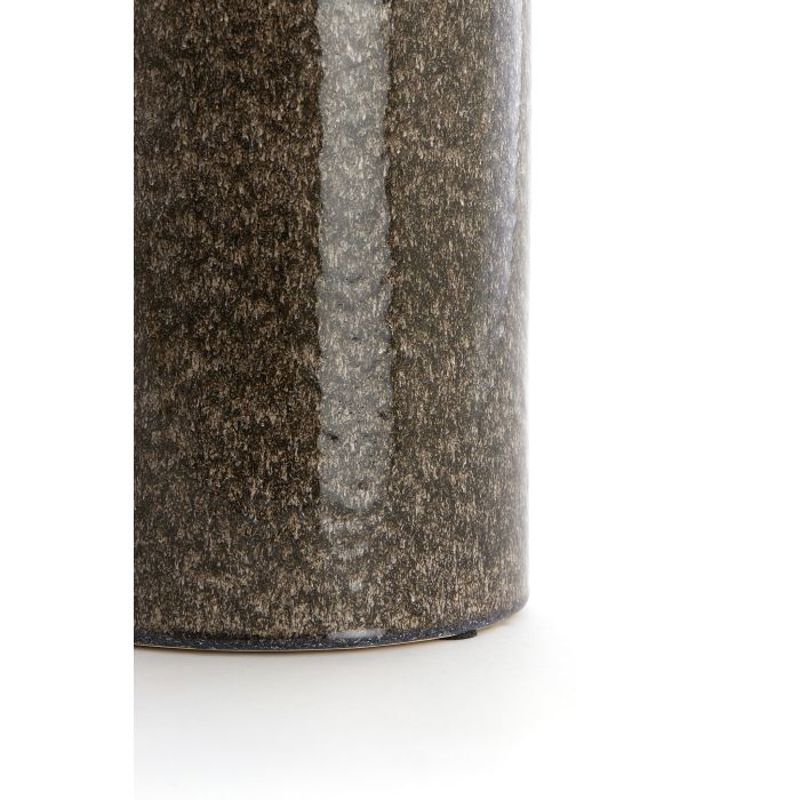MESA LATERAL CERAMICA MARROM 40.5 X 35.5