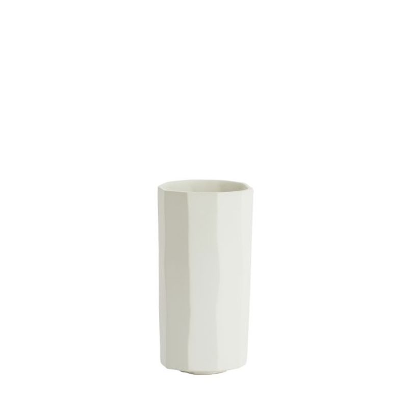 JARRA LUMIAR 15.5X15.5X30.5 BRANCO MATE