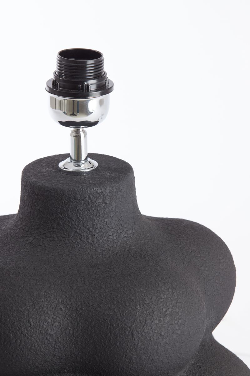 Base Candeeiro Preta Formas 30.5x38