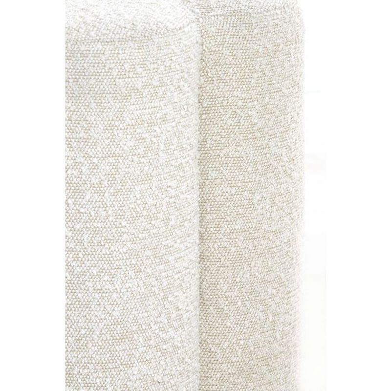 POUF NALANI BRANCO 38X38X45