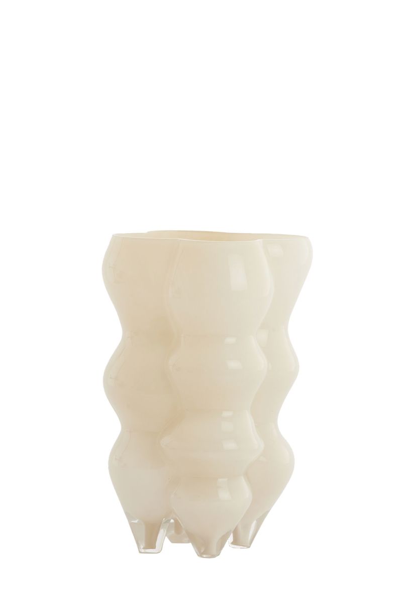 Vaso Formas Creme G 19.5x34