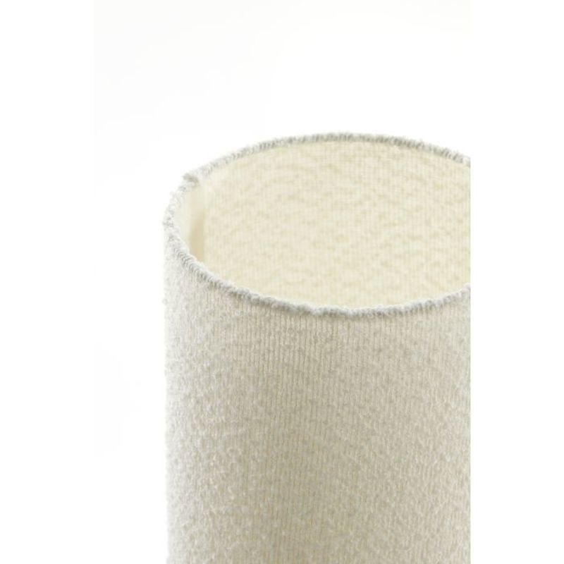 CANDEEIRO DE PE C/ABAJOUR CREME 20X58CM MIKKEL BOUCLÉ