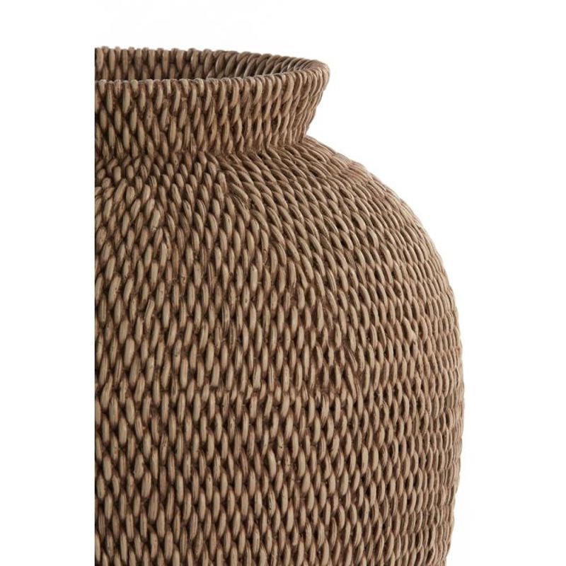 VASO MARROM TRAMA VENDIE 26X28