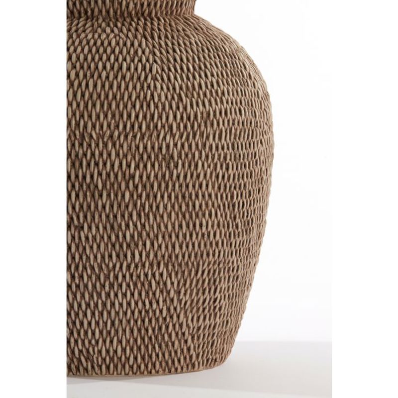 VASO MARROM TRAMA VENDIE 26X28