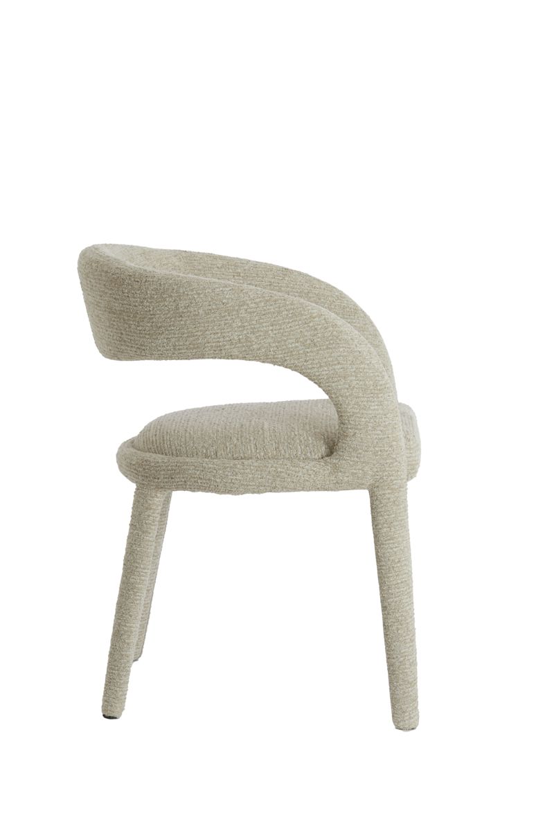 Cadeira de Jantar Bege 58x57x78