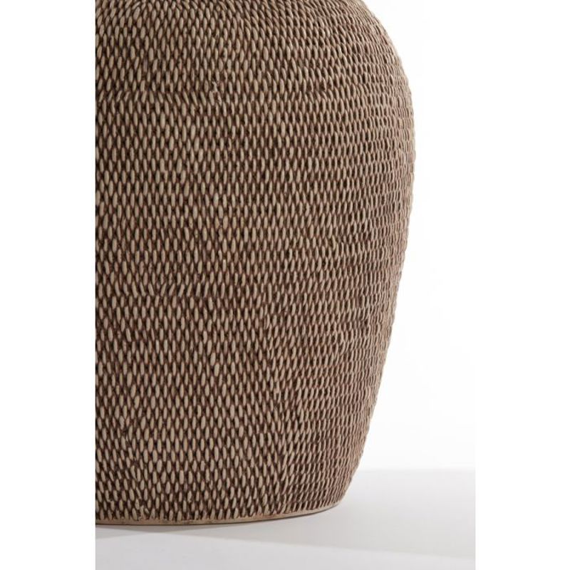 VASO MARROM TRAMA VENDIE 36X46.5