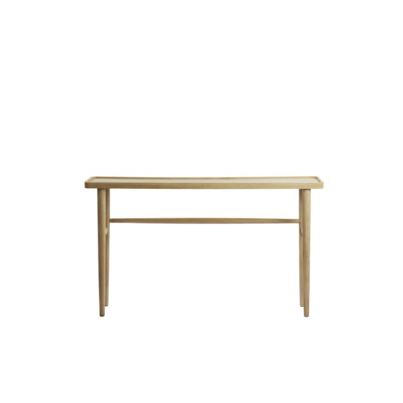 CONSOLA MADEIRA NATURAL QIANO 140X30X82