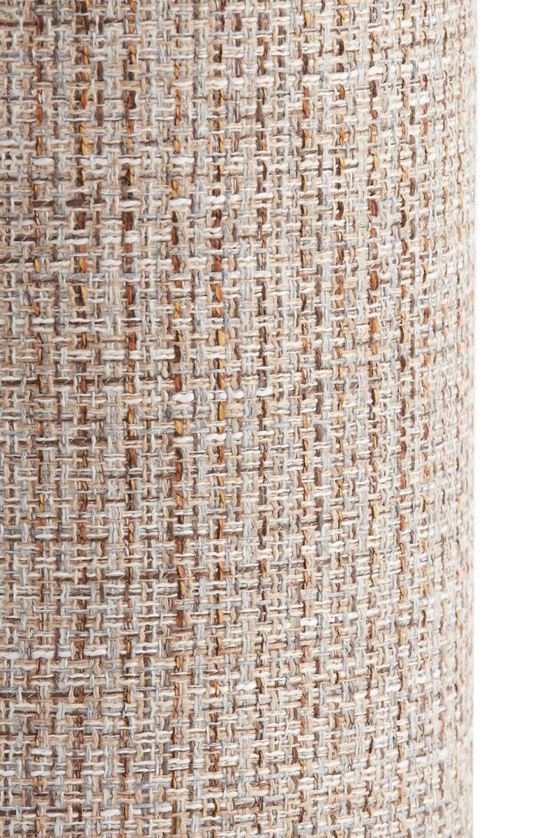 ABAJOUR CILINDRO MARROM CLARO 30x30x32