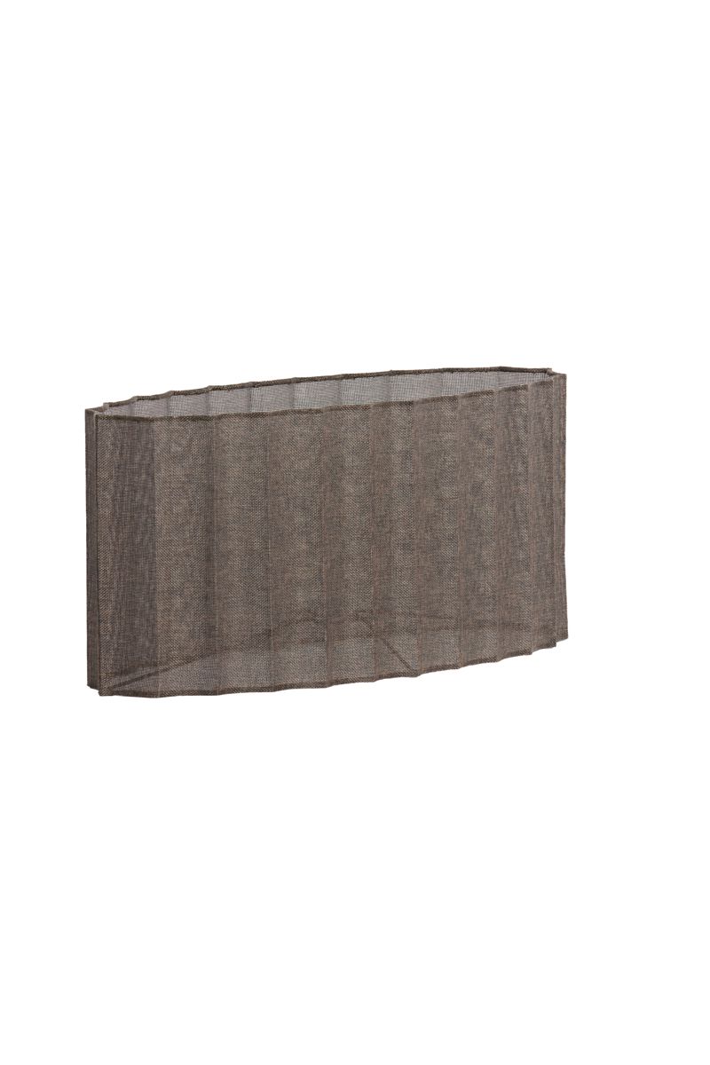 Abajour Oval Marrom DISLI 58x24x27