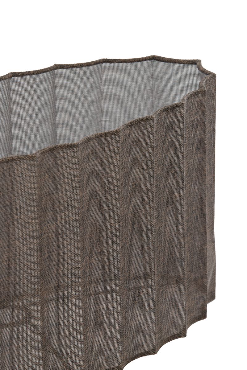 Abajour Oval Marrom DISLI 58x24x27