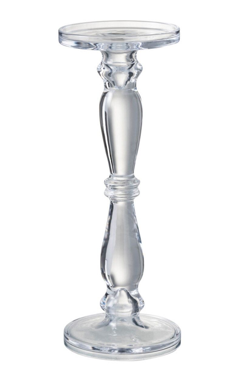 Candelabro Porta-vela Vidro 35.5cm