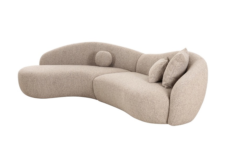 SOFÁ MODULAR BEGE 288X169X80
