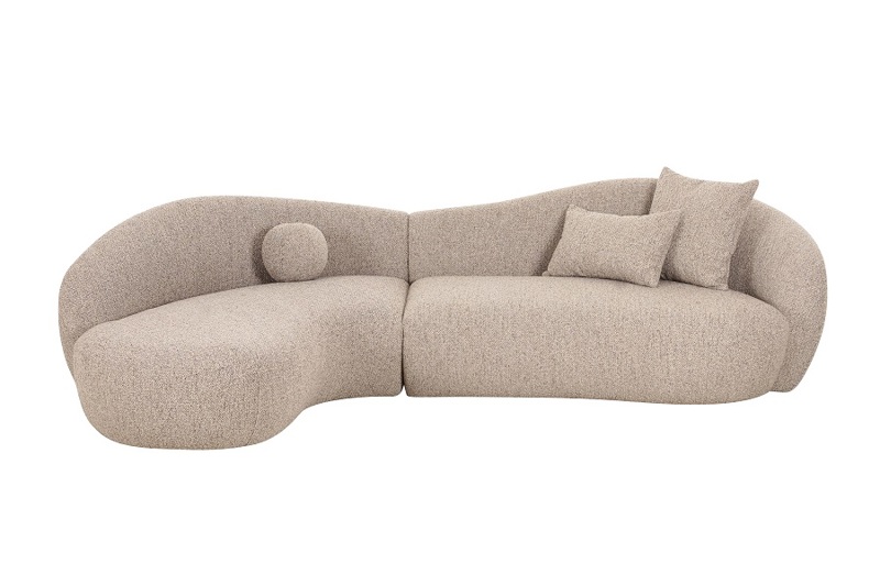 SOFÁ MODULAR BEGE 288X169X80