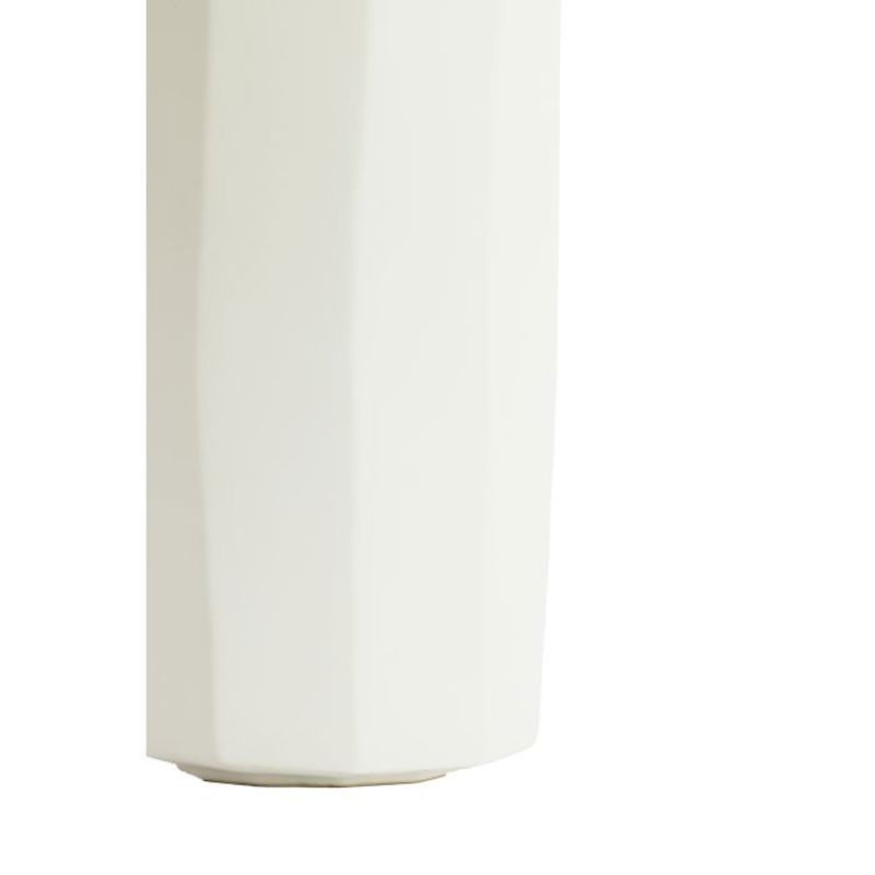 JARRA LUMIAR 17X17X39 BRANCO MATE