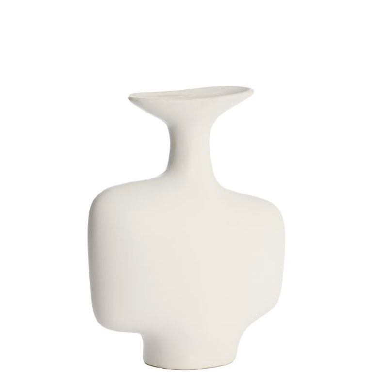 JARRA CERAMICA BRANCA30X10.5X36 TROVO