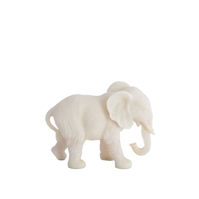 Escultura GAJAH bege 26x11x18