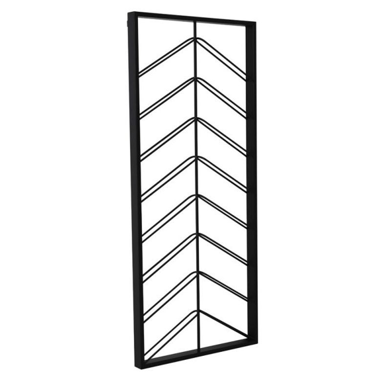 Adega 16 garrafas 70x6x160 preta