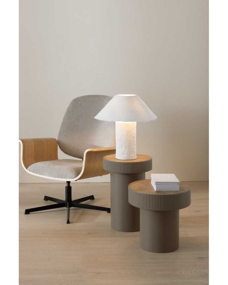 Mesa de centro metal taupe