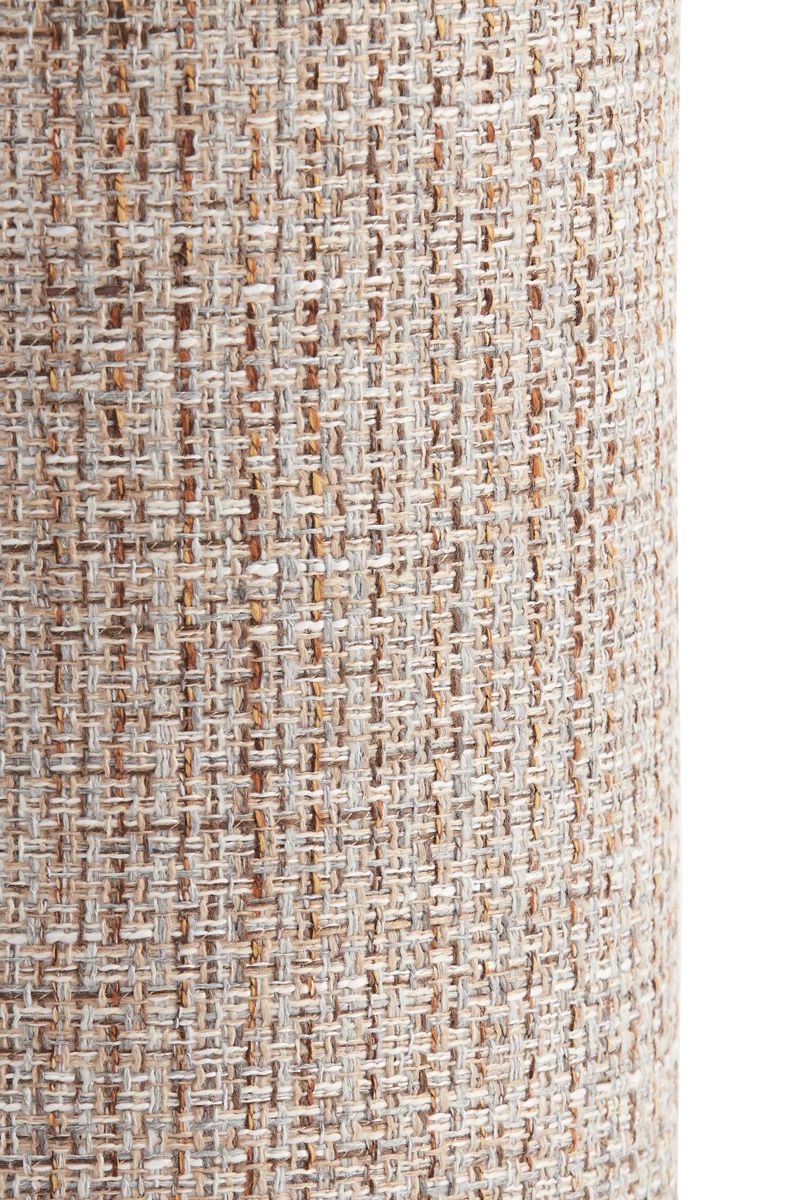 ABAJOUR CILINDRO MARROM CLARO 25X25X27