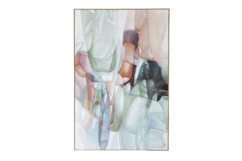 Quadro abstrato Alegra 100x5x150