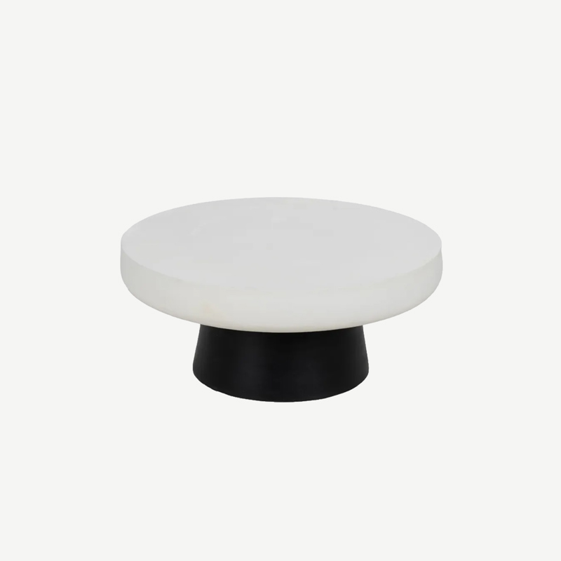 MESA DE CENTRO PÉ PRETO