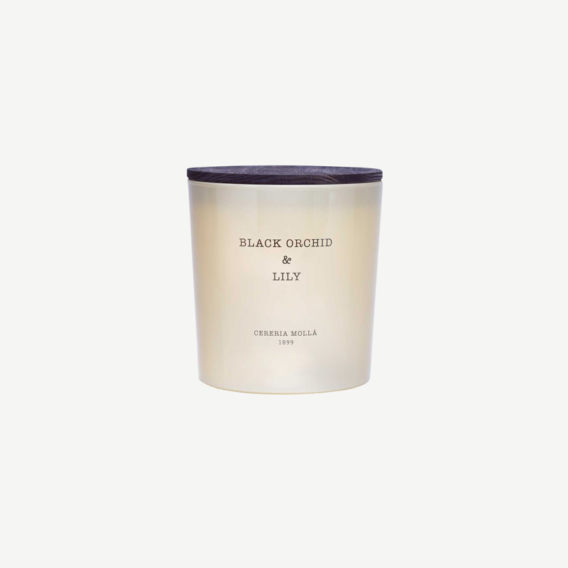 Vela Orquídea Negra e Lírio 600g