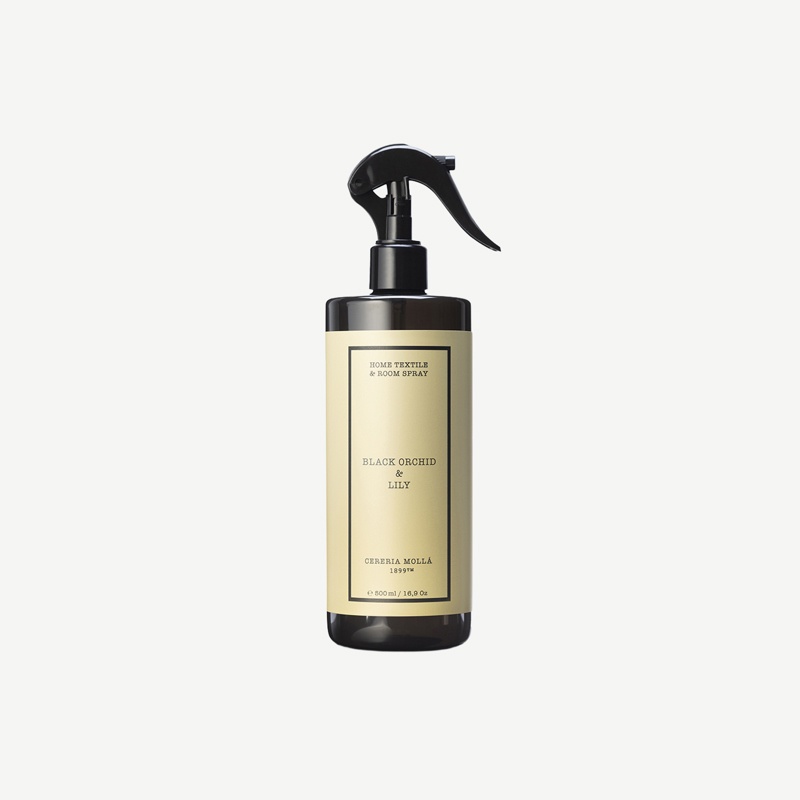 Spray Têxtil Orquídea Negra e Lírio