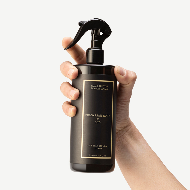 Spray Têxtil Rosa Búlgara e Oud