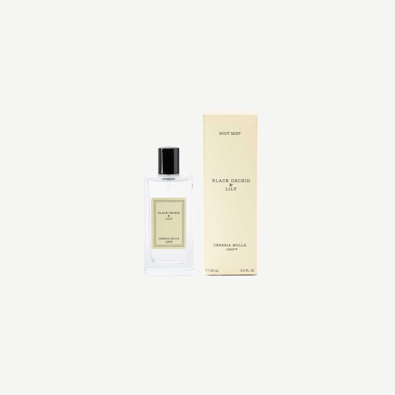 Spray Corporal Orquídea Negra e Lírio
