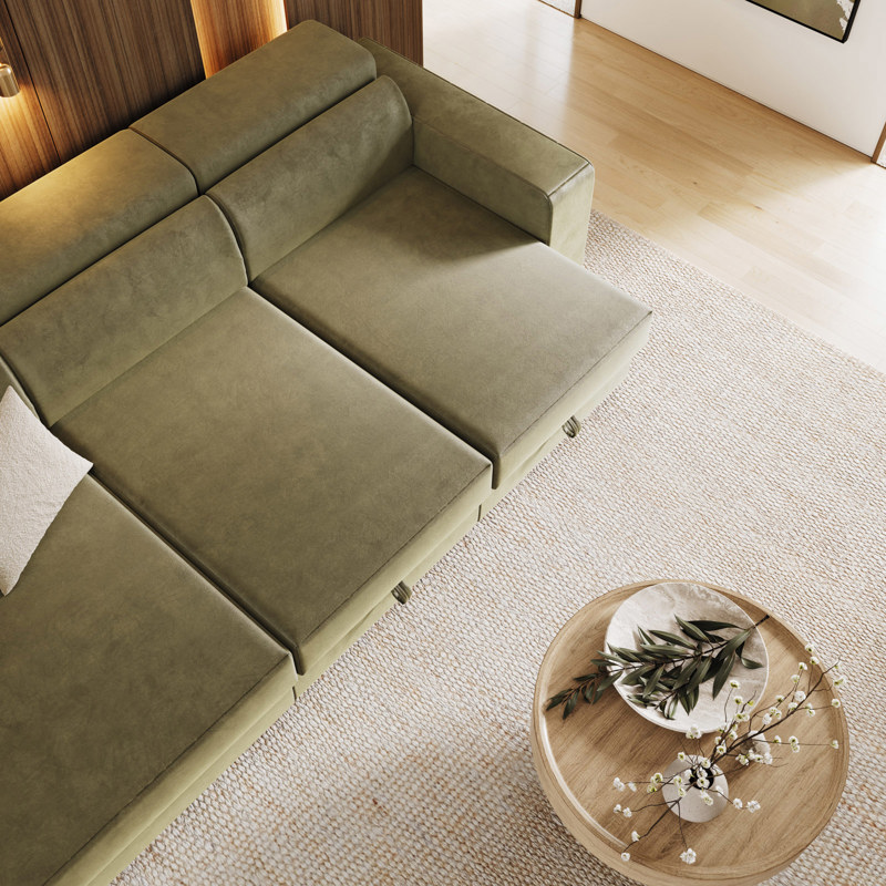 Sofá Vision Chaise Longue