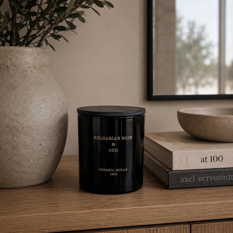 Vela Rosa Búlgara e Oud 600g