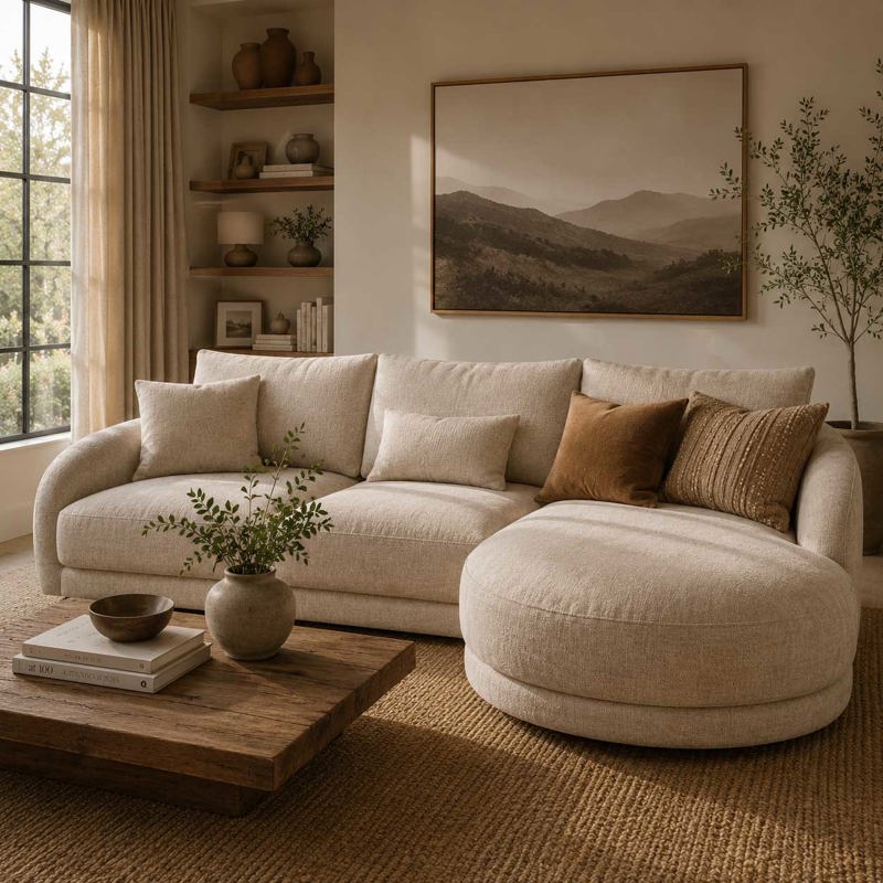 Sofá Aline Chaise Longue