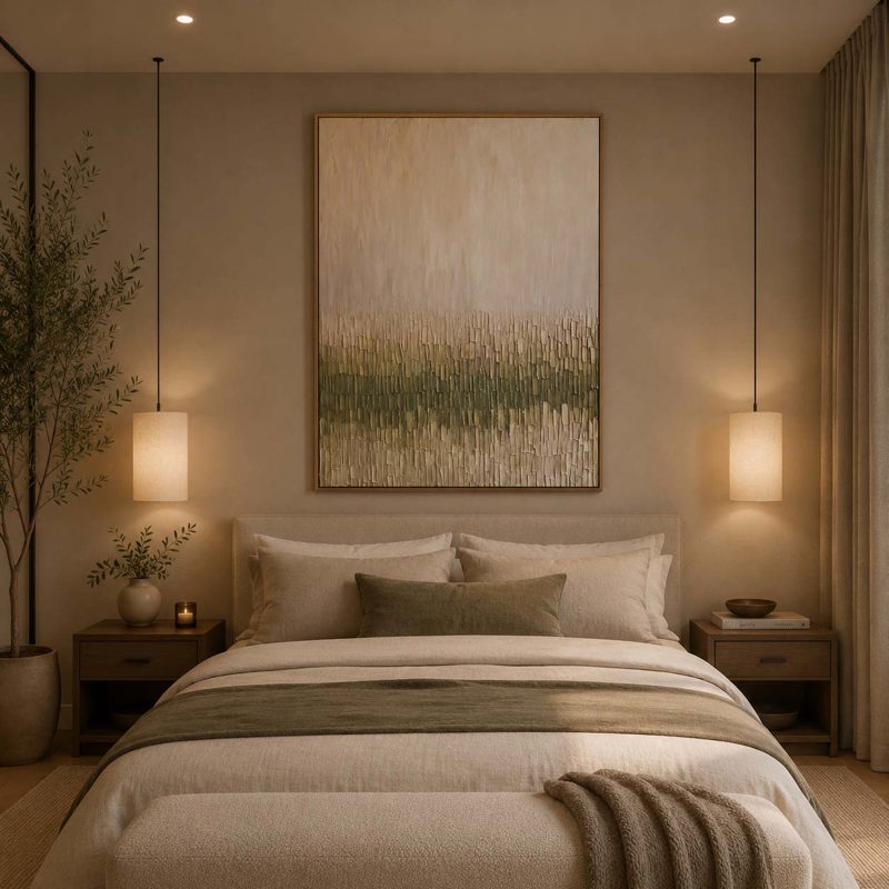 Quadro Horizonte Sage