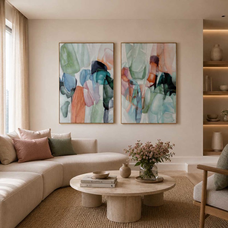 Quadro Essência Pastel