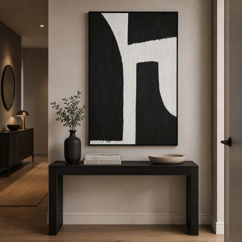 Quadro Noir Relief