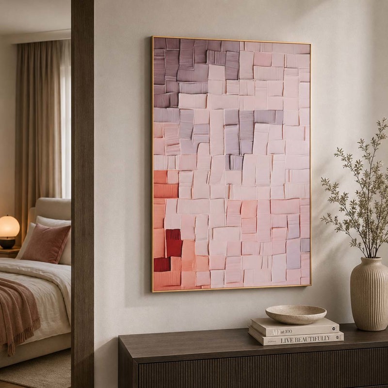 Quadro Mosaic Blush