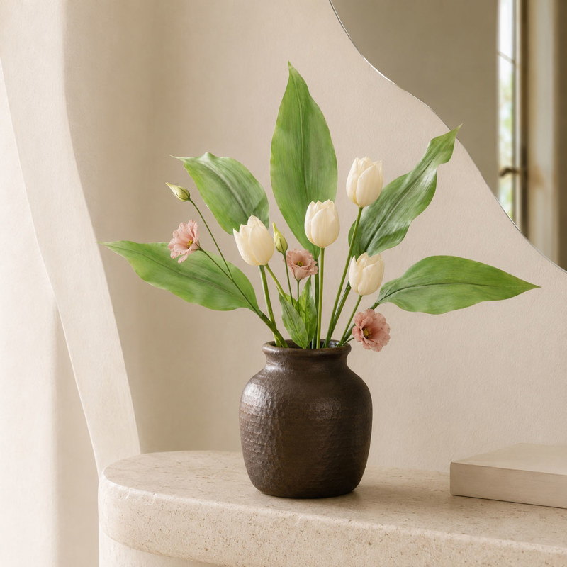Ramo Folhas Eucharis