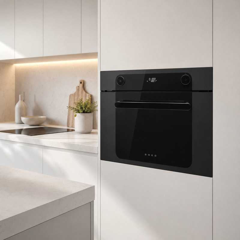 Forno com microondas SMEG