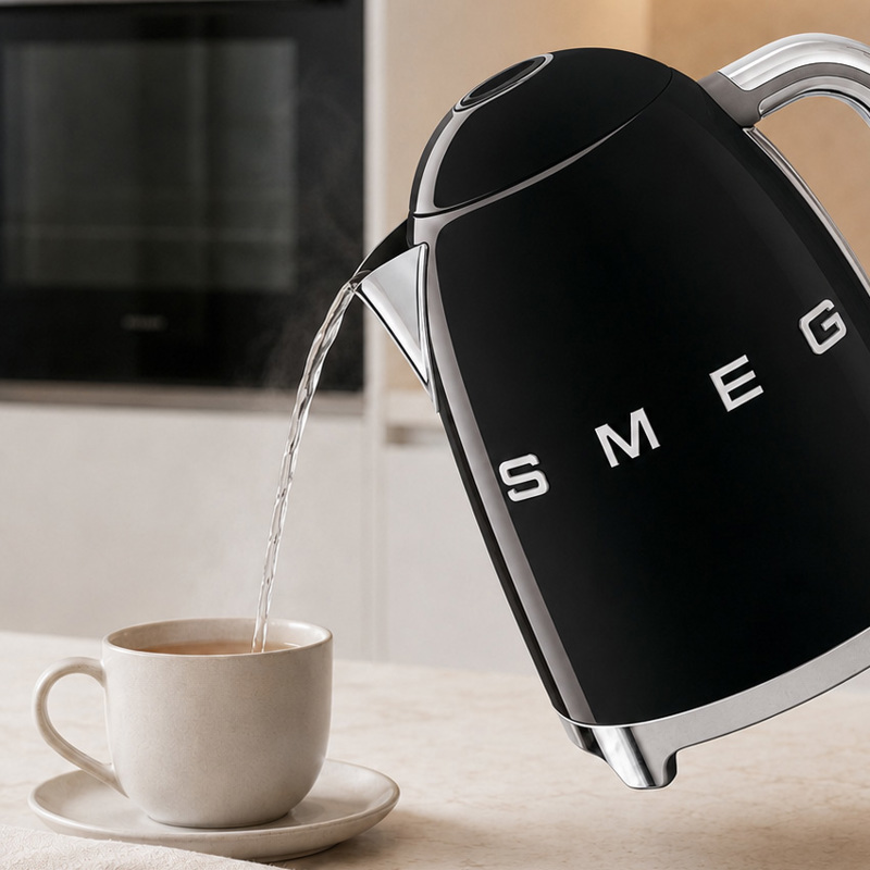 Chaleira Elétrica Preta SMEG