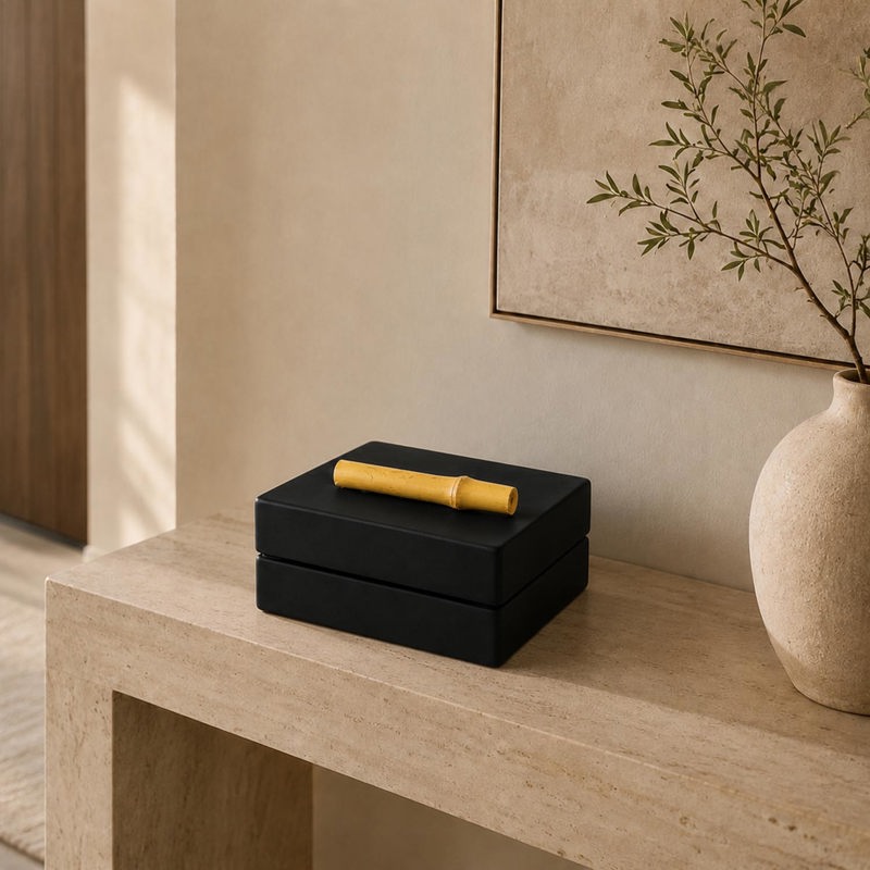 Caixa Decorativa Bambu