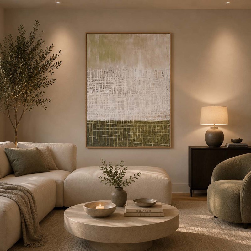 Quadro Trama Sage