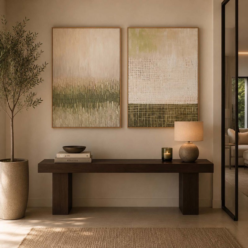 Quadro Trama Sage