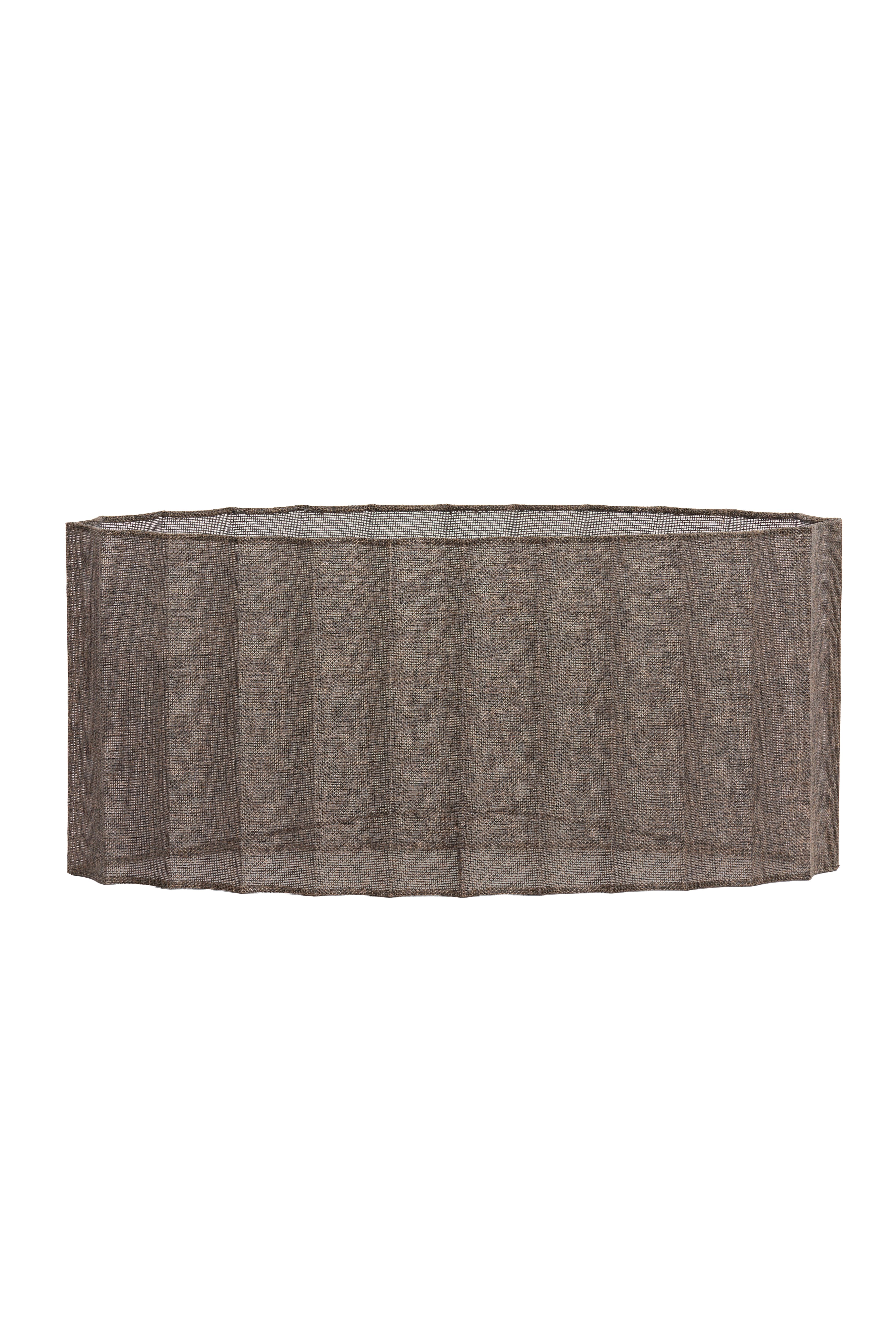 Abajour Oval Marrom DISLI 58x24x27