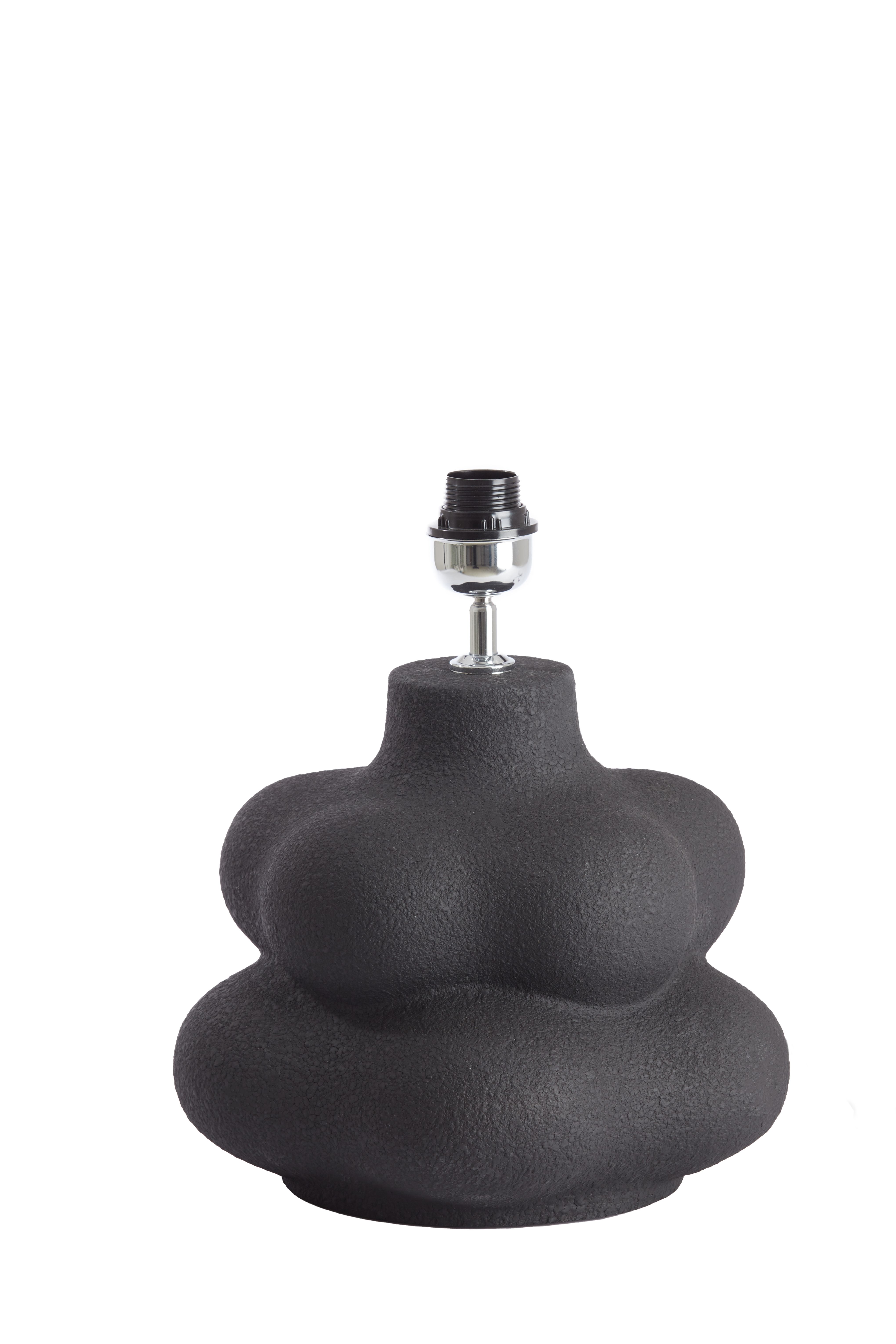 Base Candeeiro Preta Formas 30.5x38