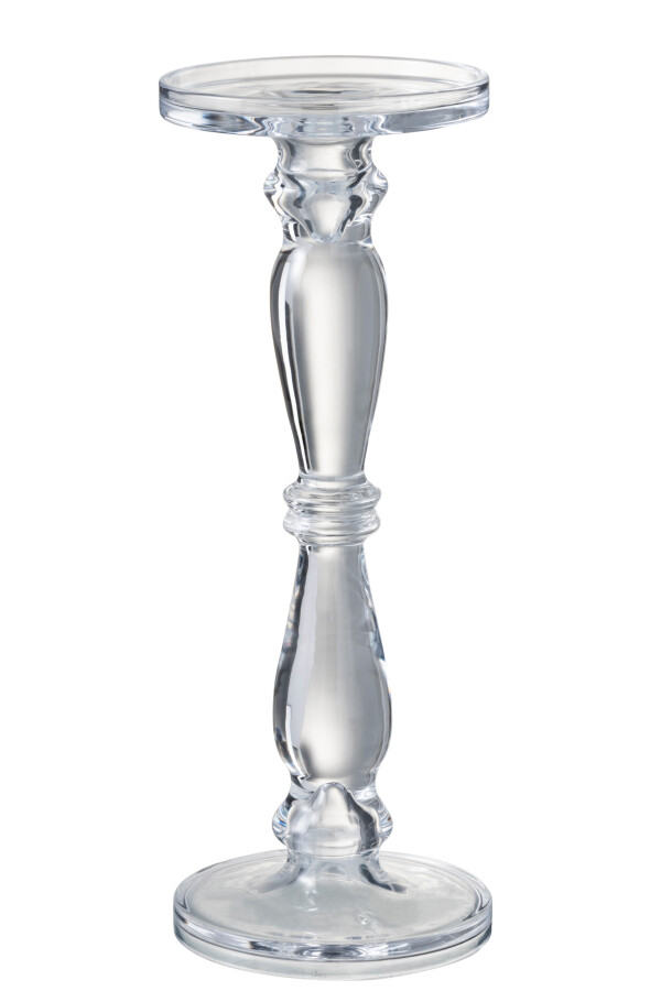 Candelabro Porta-vela Vidro 35.5cm