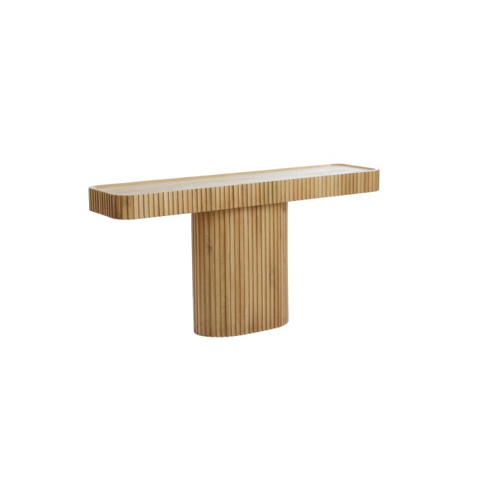 CONSOLA MADEIRA NATURAL 154X39X76.5CM KIOTO MANGO