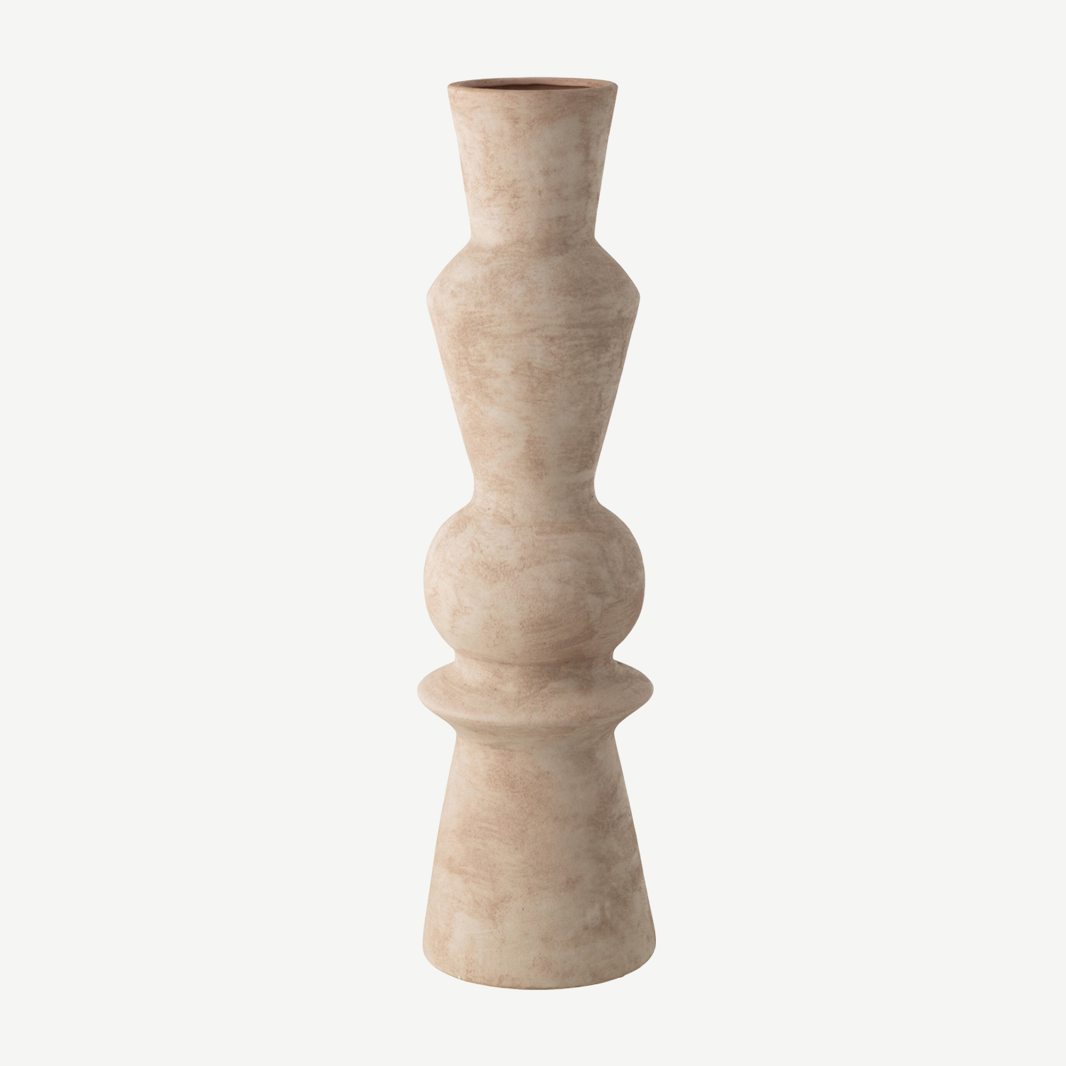 Vaso Bonny Pottery bege claro 19.5cm