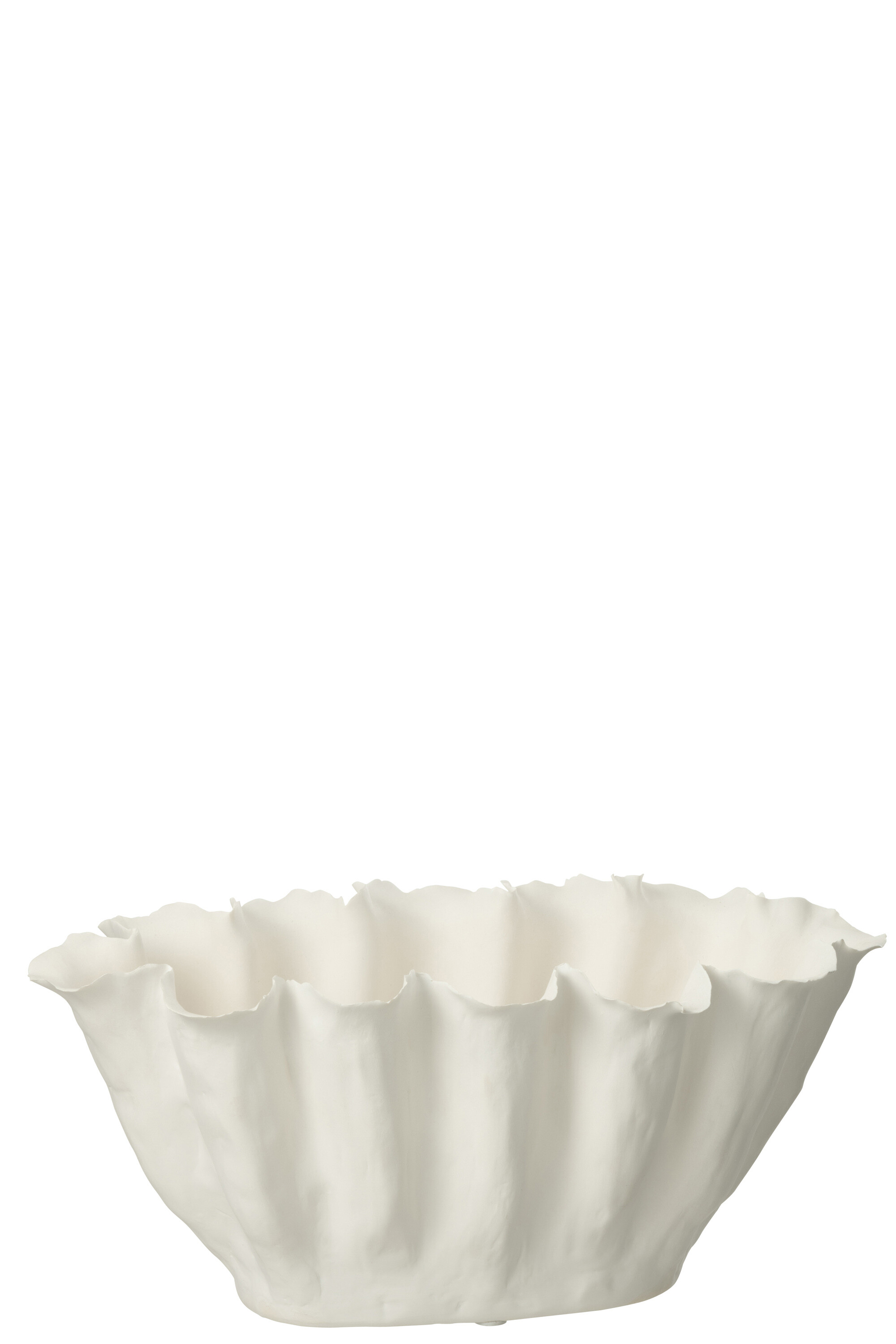 Jarra Coral Decorativo Branco 16cm