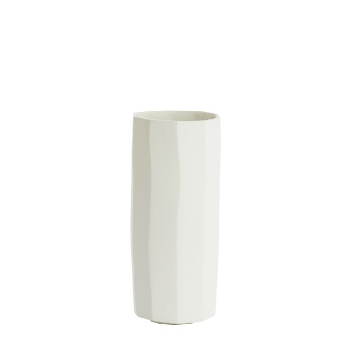 JARRA LUMIAR 17X17X39 BRANCO MATE