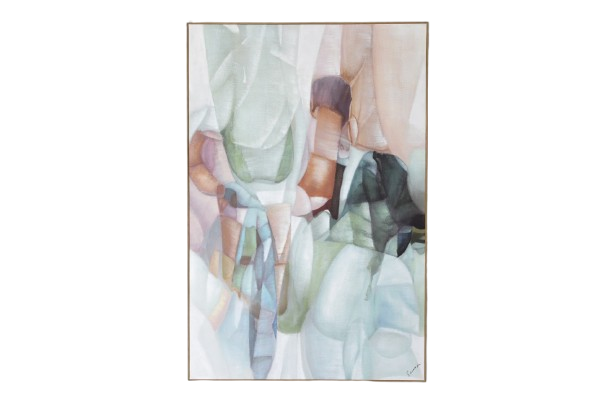 Quadro abstrato Alegra 100x5x150